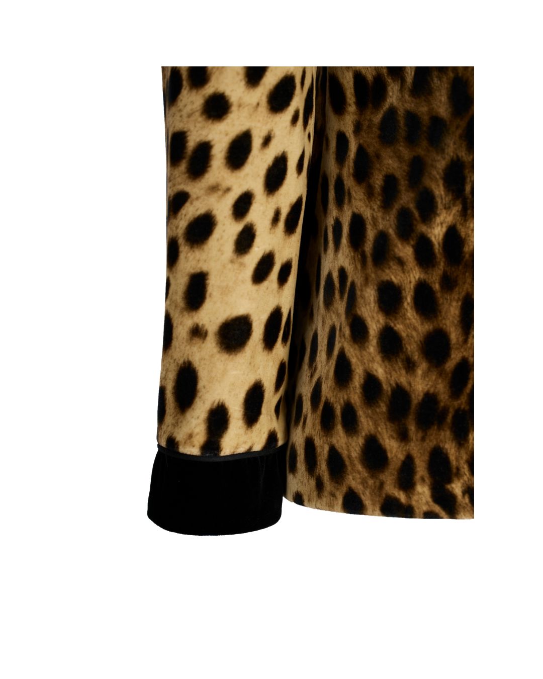 ANIMALIER OFFICER VELVET JACKET