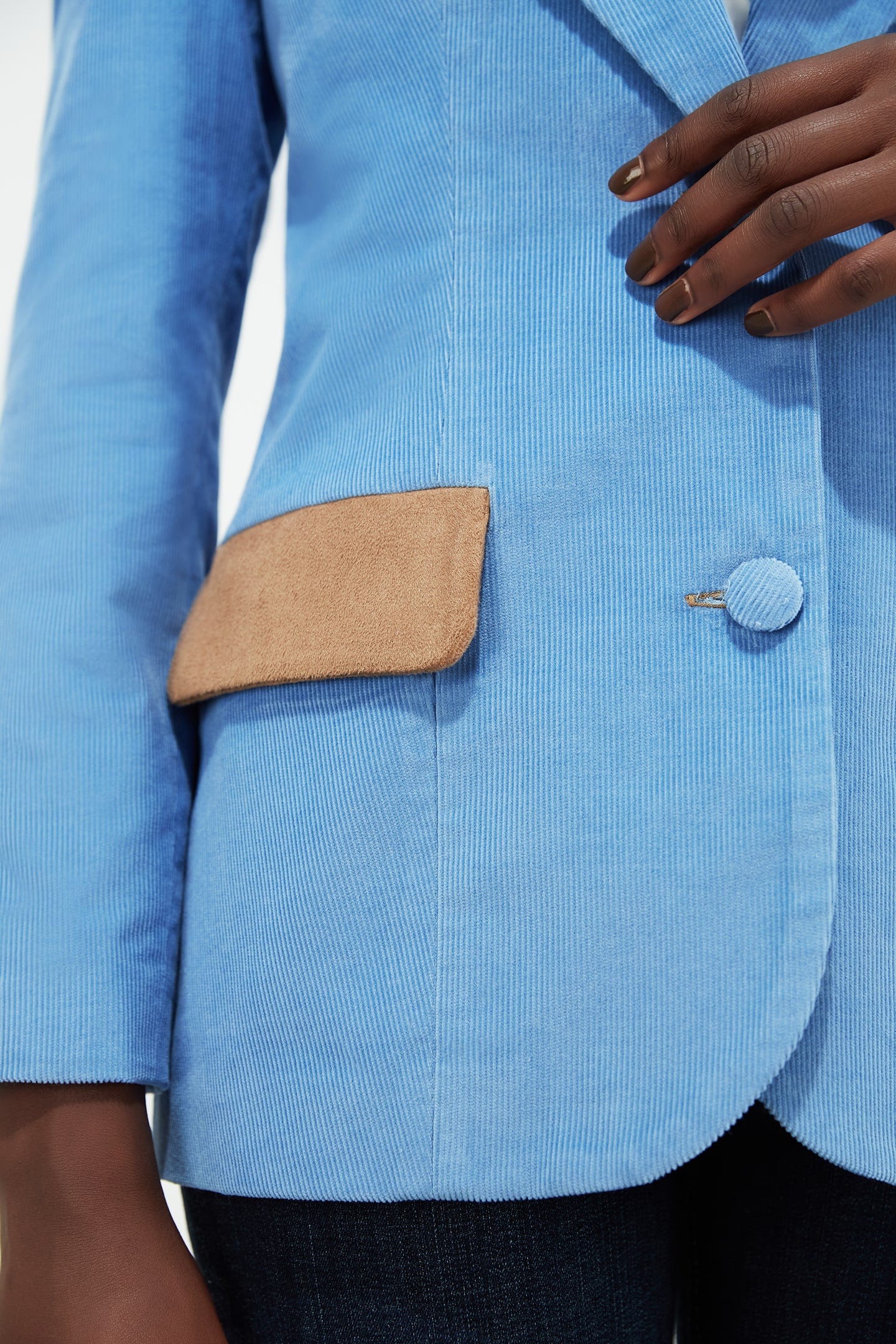 Baby Blue Corduroy Old Cairo
