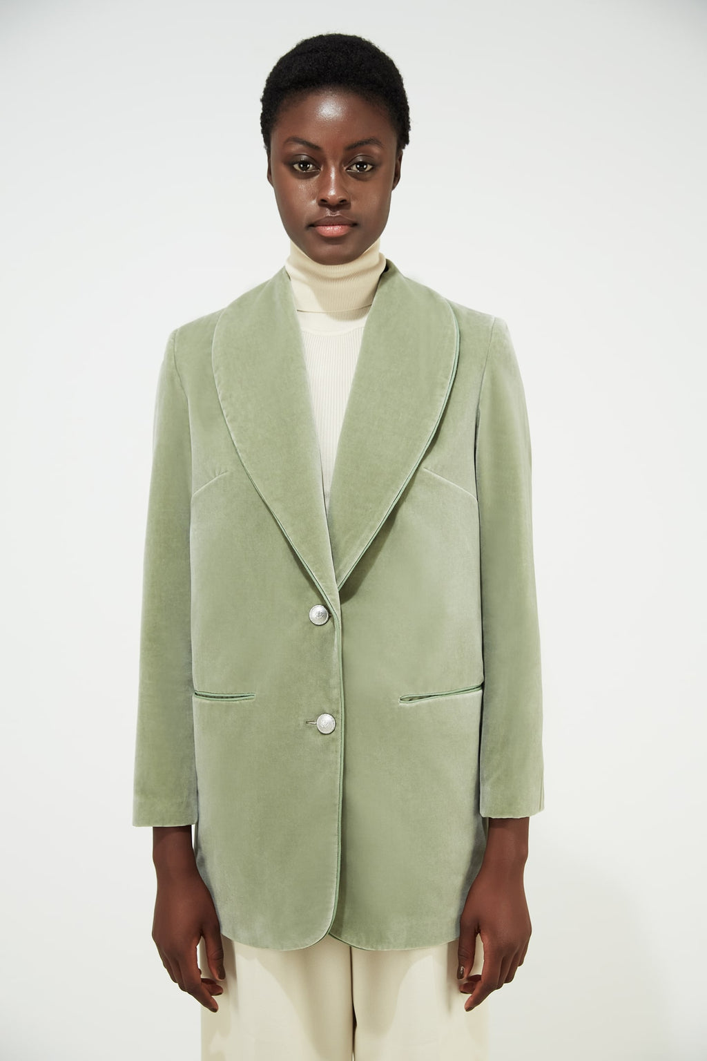 RELAXED VELVET MINT