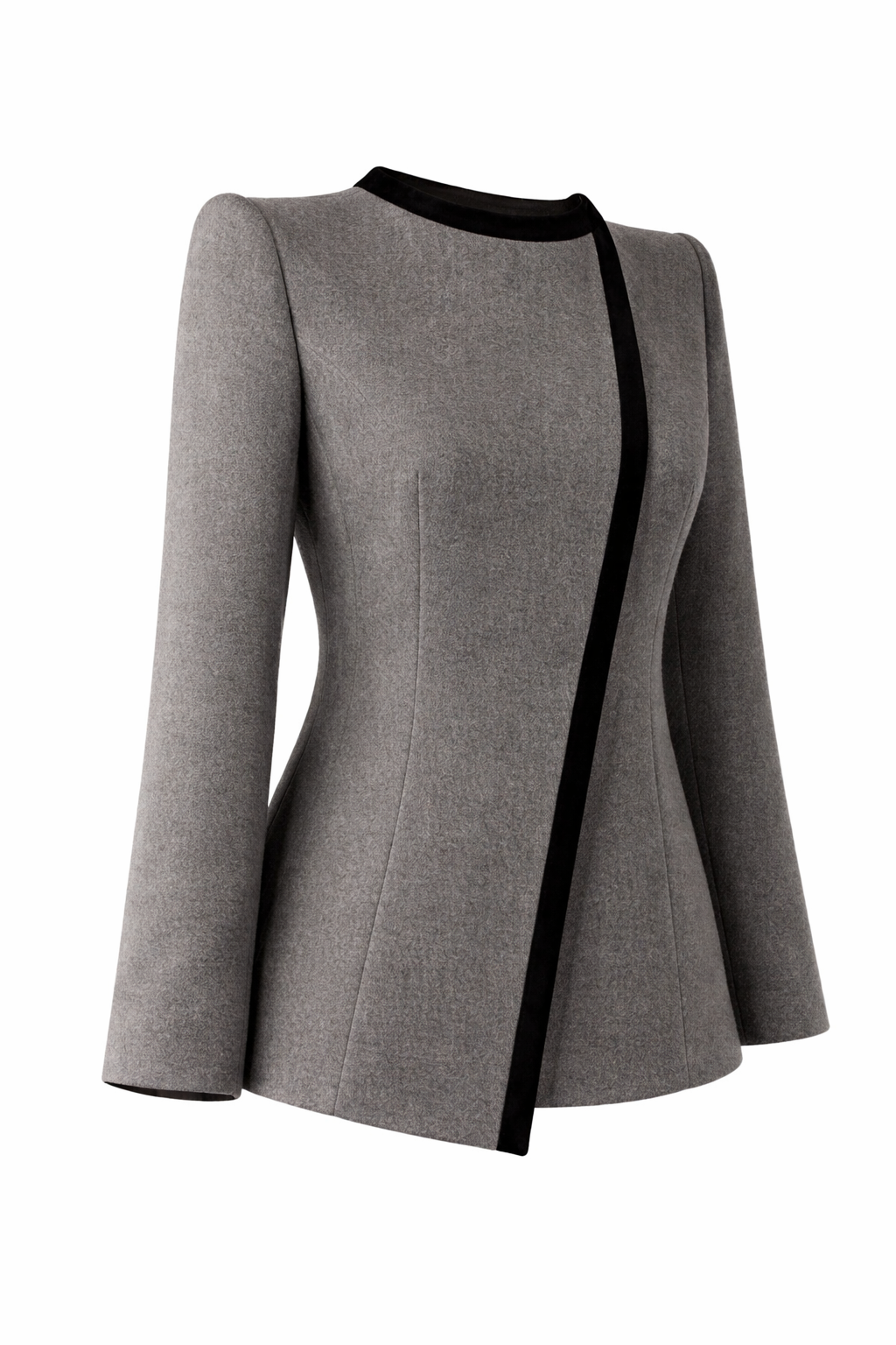 ASH LINE ASYMMETRICAL JACKET