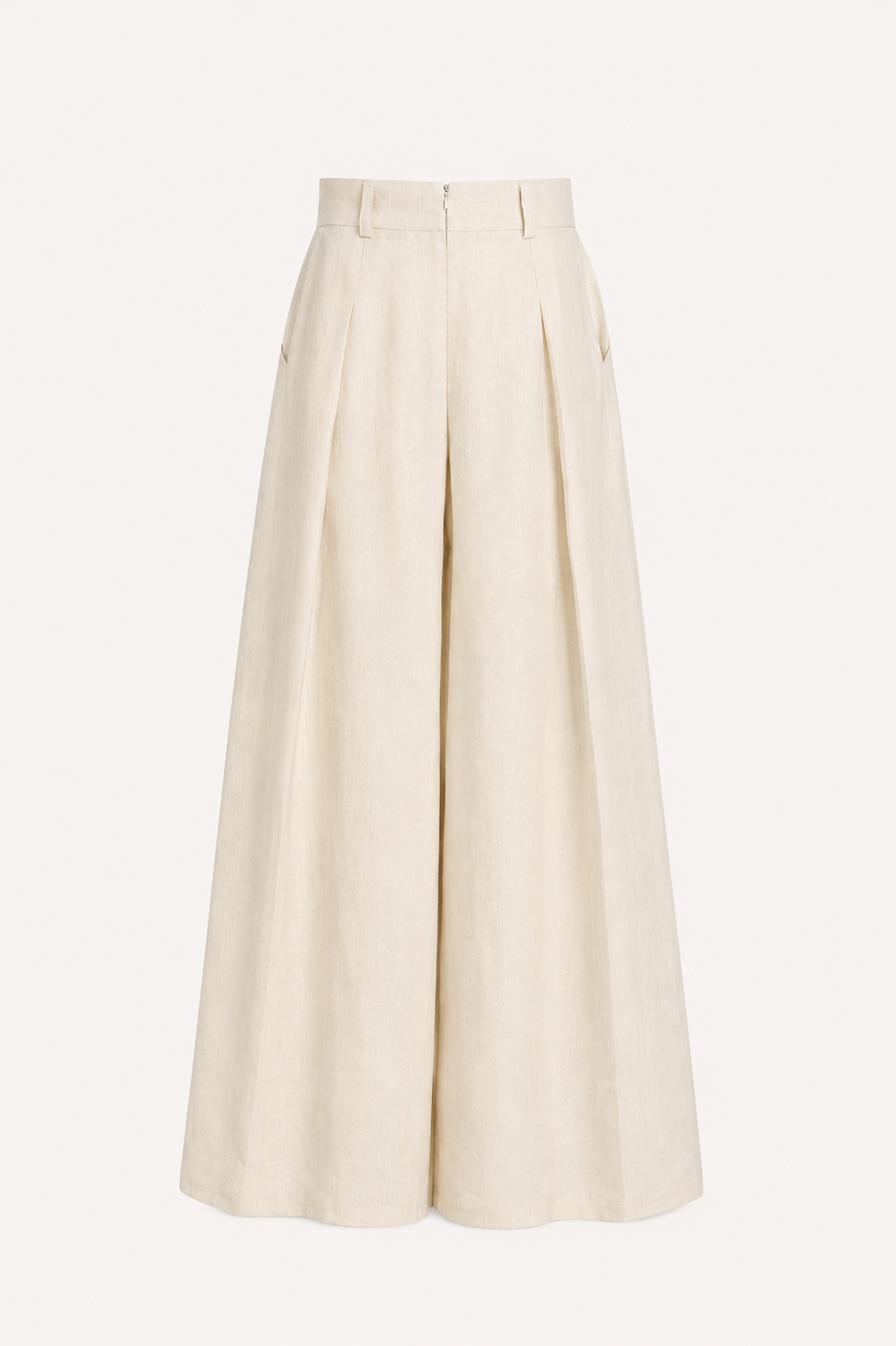Hydra Linen Pleated Pants