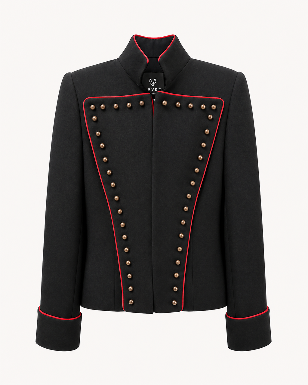 GIACCA MILITARE EVZON NERA