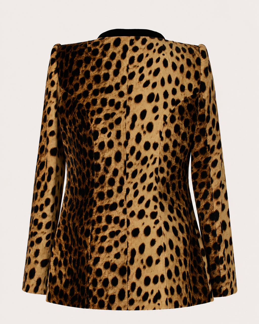 Animalier Velvet Asymmetrical