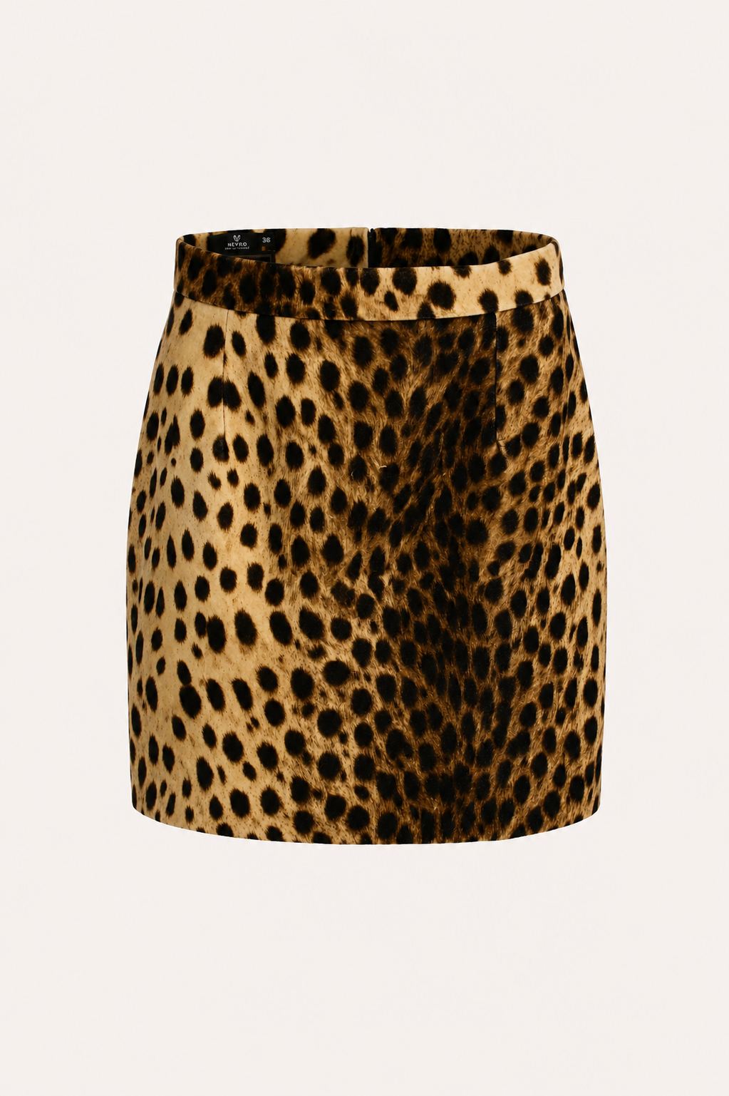 Animalier Mini Pencil Skirt