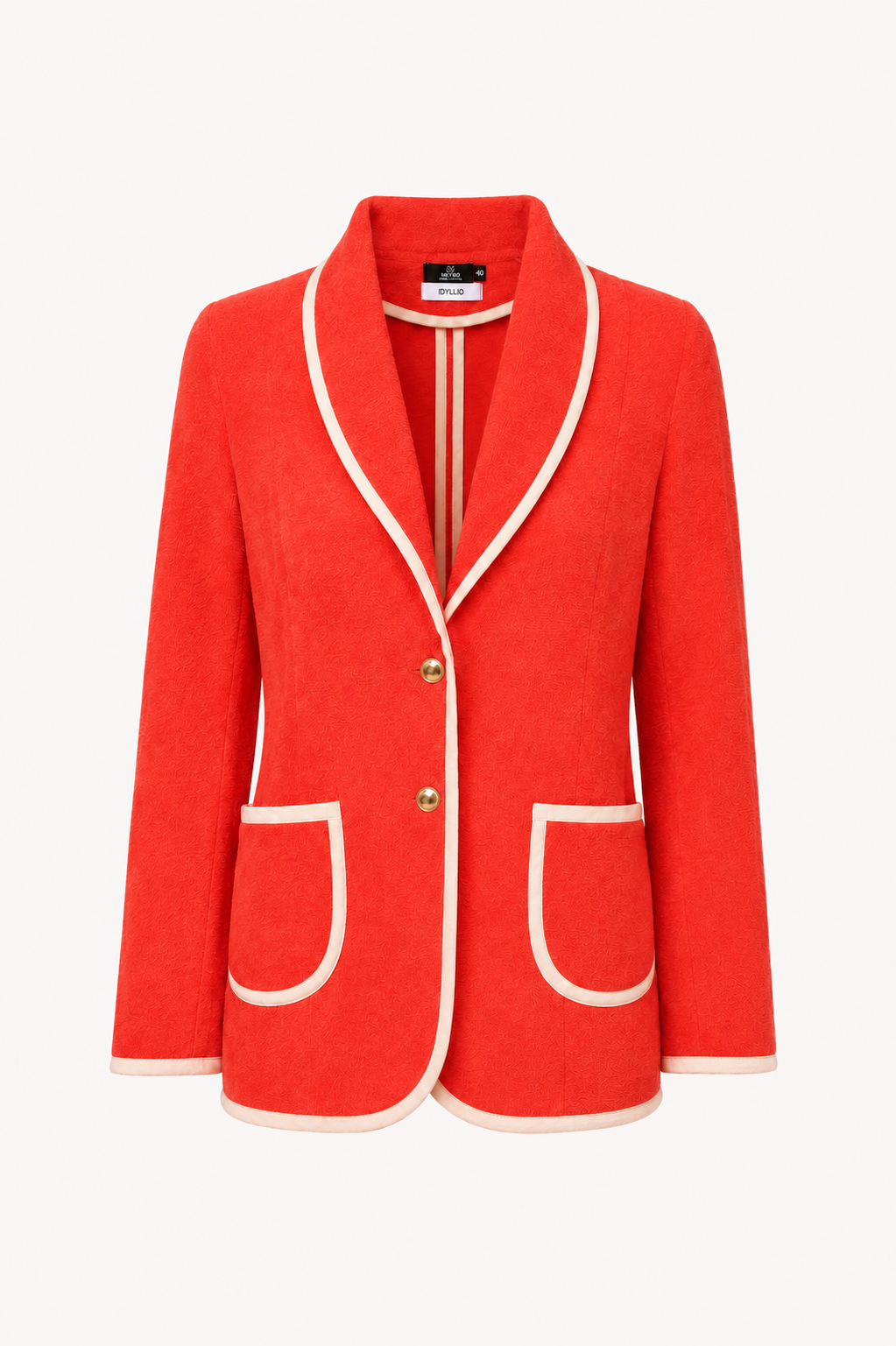 Watermelon Terry Blazer