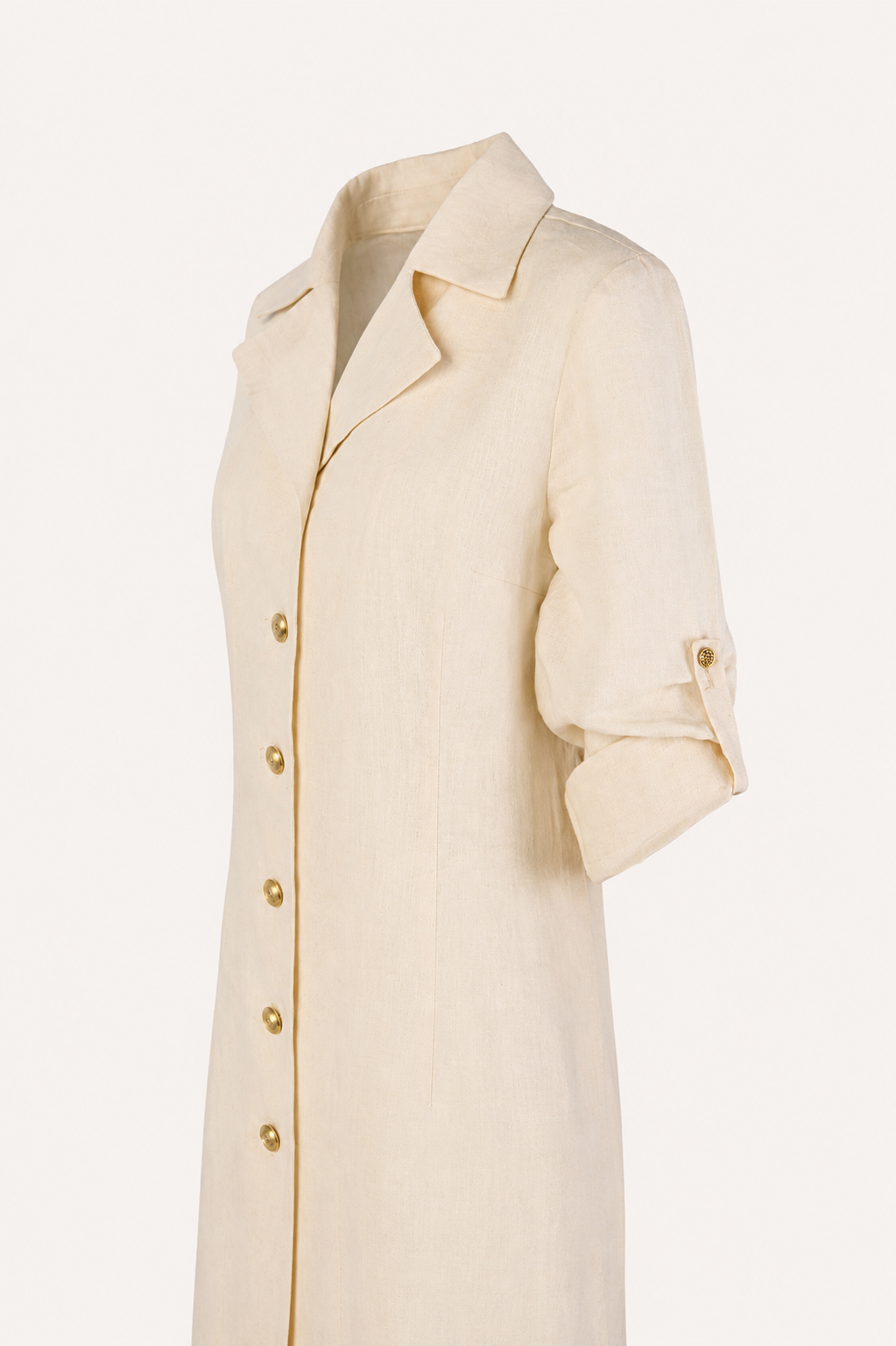 Patmos Linen Shirtdress