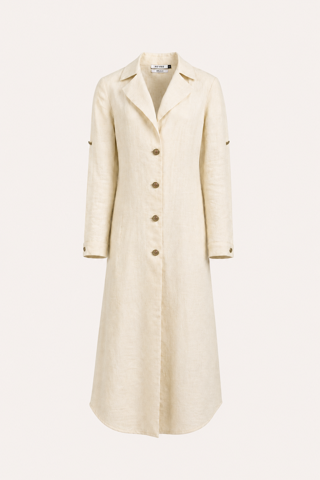 Patmos Linen Shirtdress