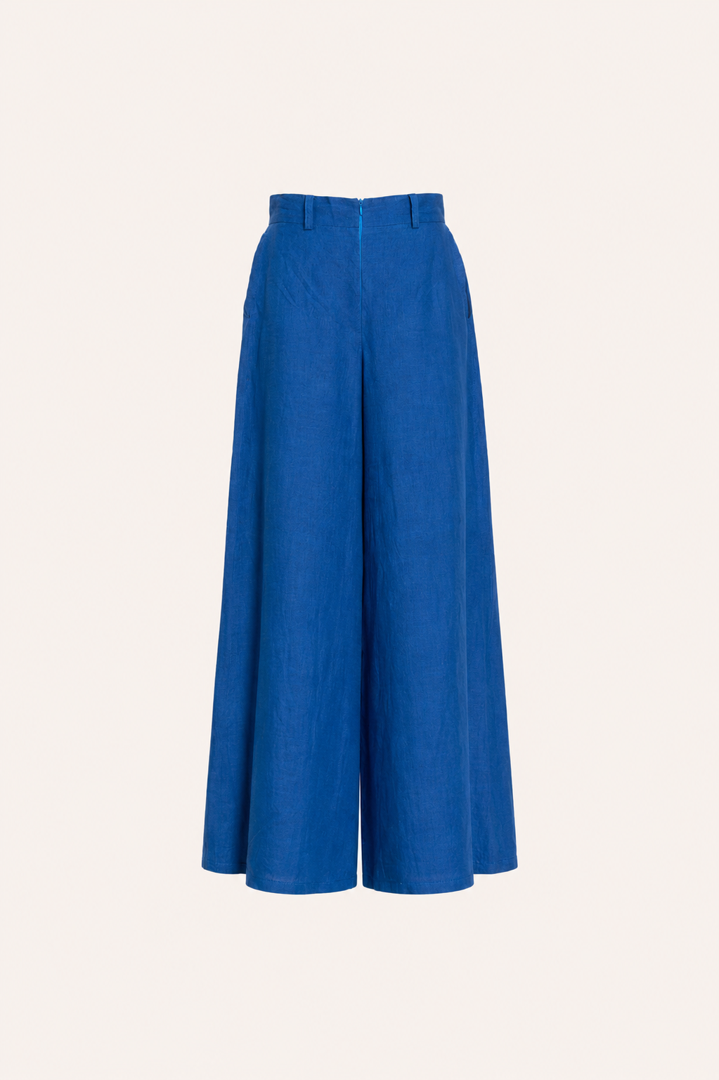 Kyma Linen Pleated Pants