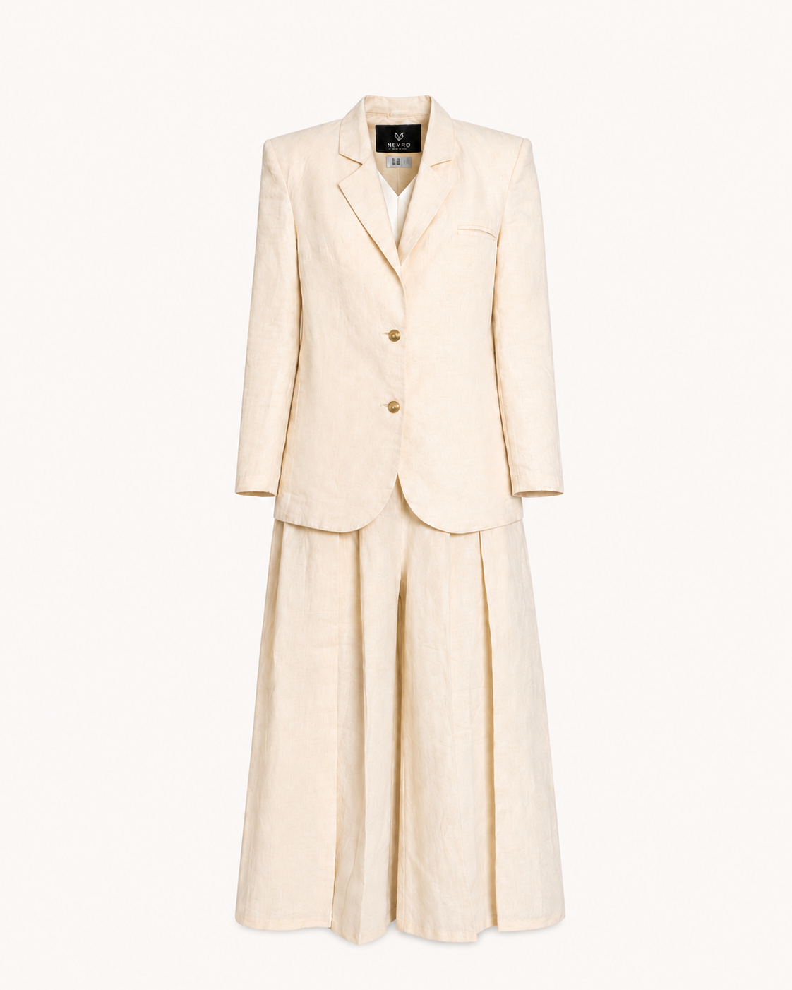 Hydra Linen Pleated Pants