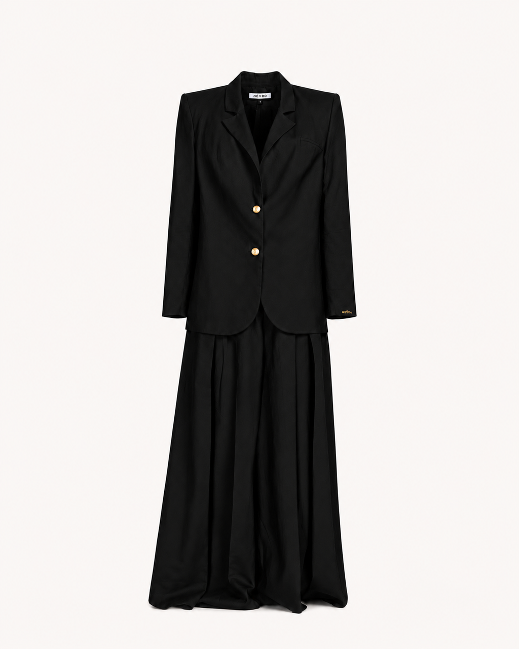 Petra Linen Pleated Pants