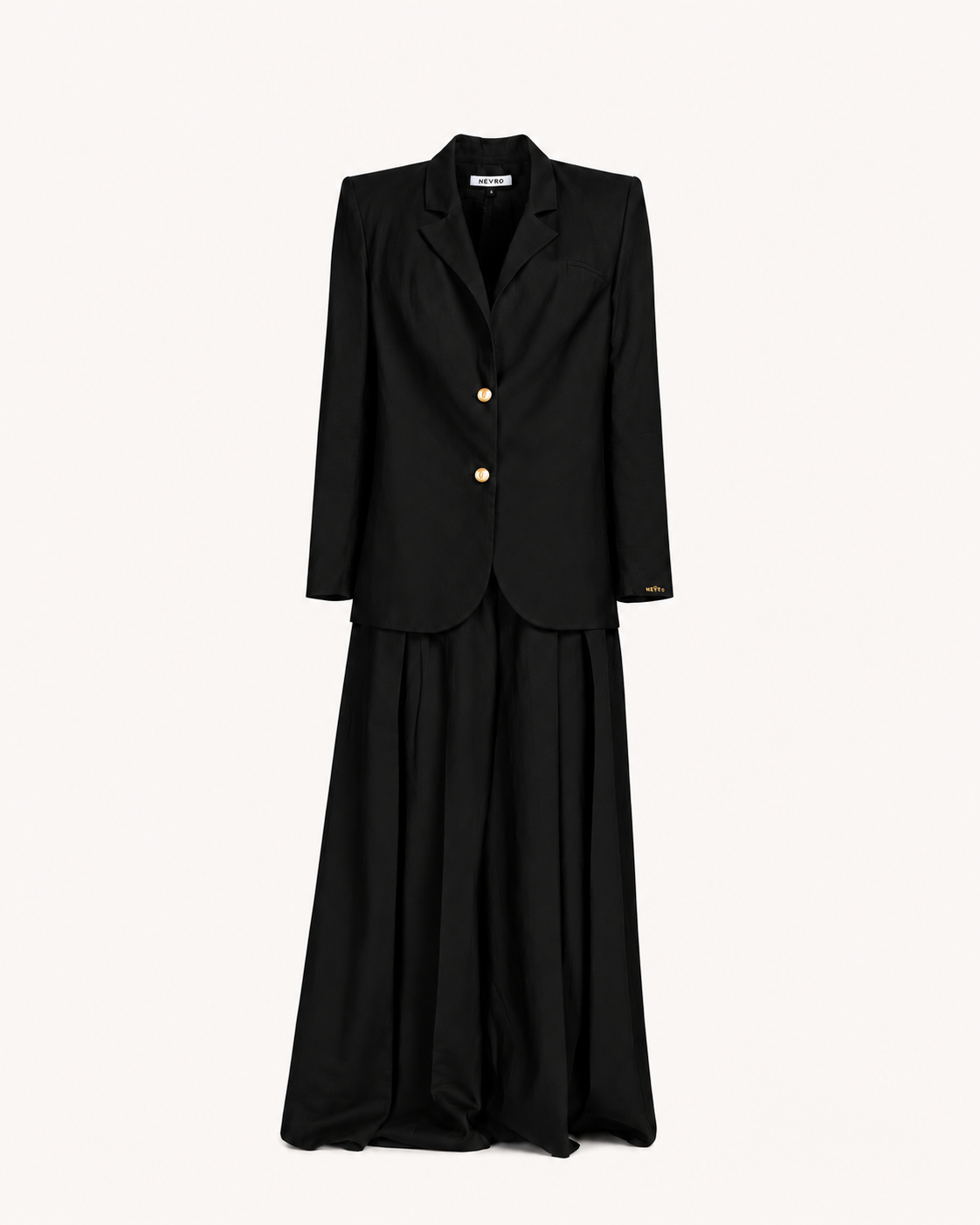 Petra Linen Pleated Pants