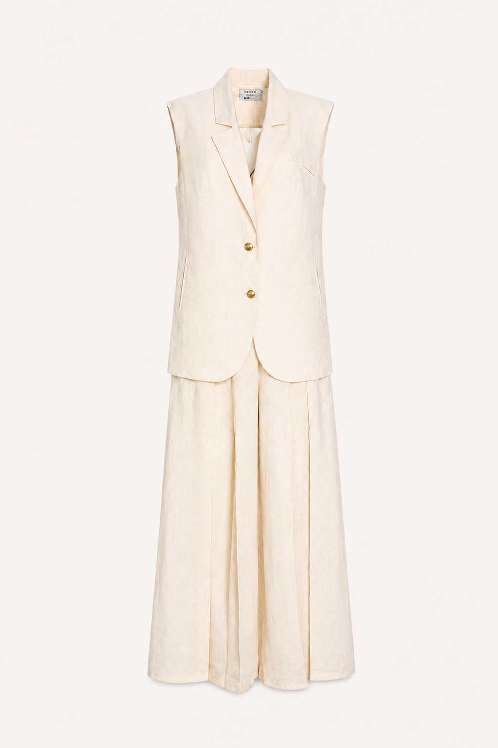 Hydra Linen Pleated Pants