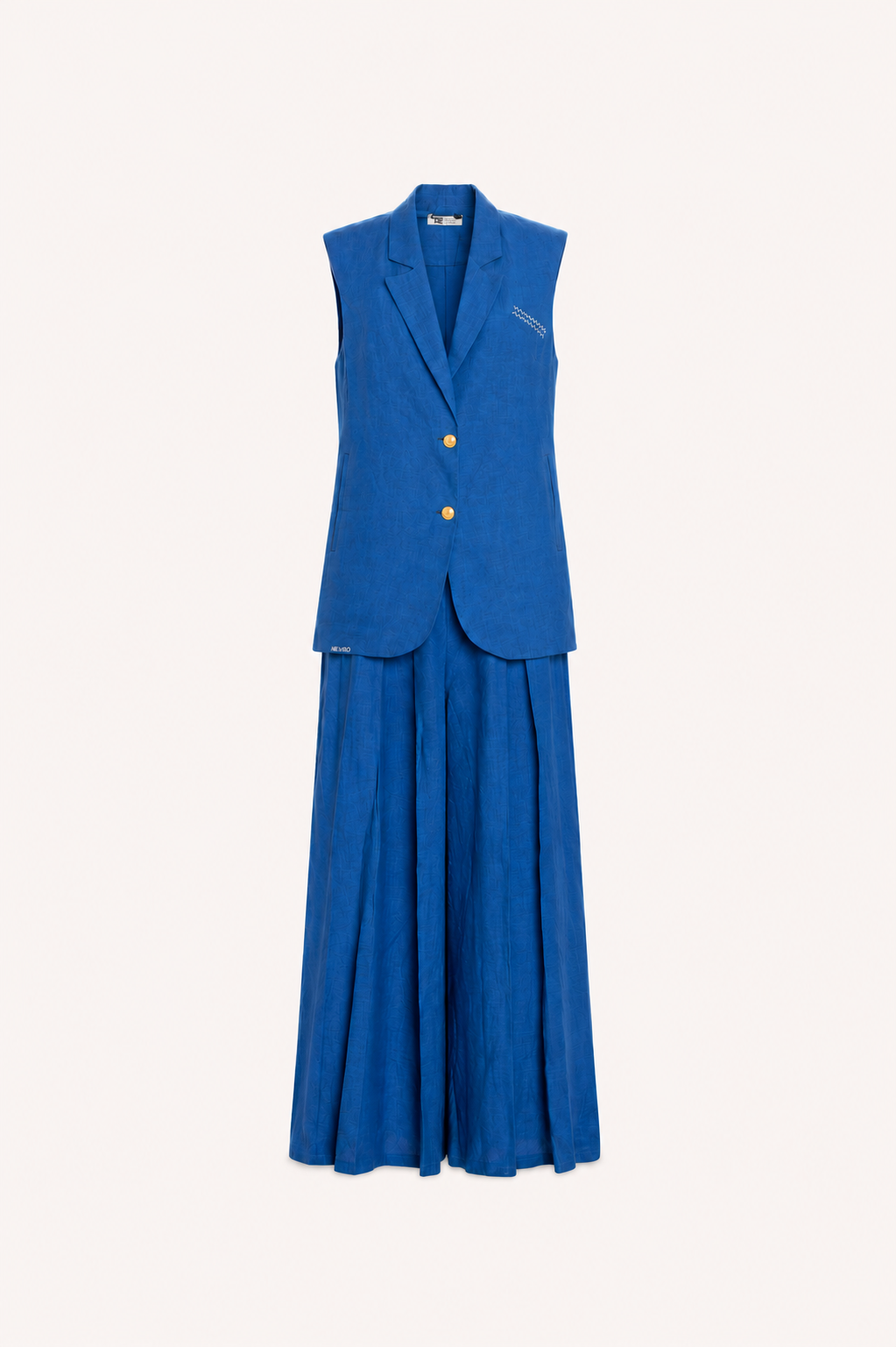 Kyma Linen Pleated Pants