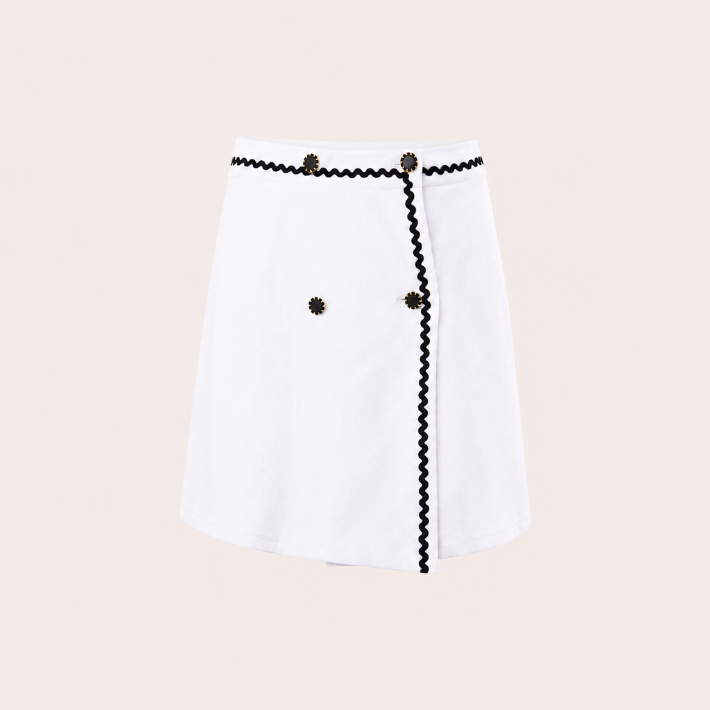 Volax Terry Asymmetrical Skirt