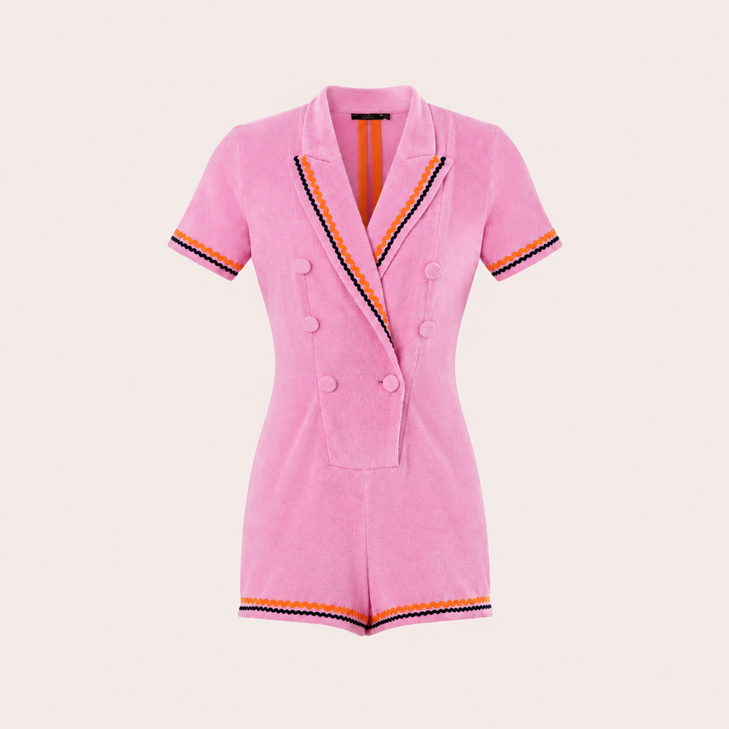 Rosaki Terry Playsuit