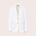 BLAZER TERRY SABBIA BIANCA
