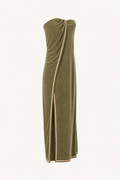 Ysternia Terry Strapless Dress