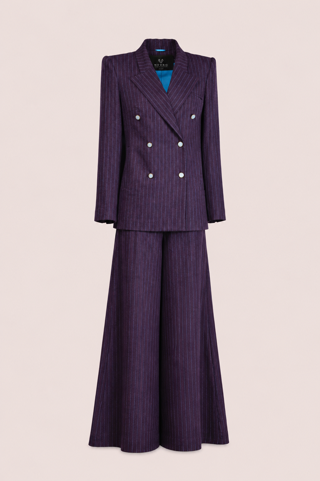 Violet Beaver Wide Leg Pants