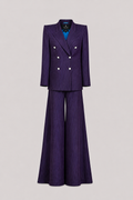 Violet Beaver Wide Leg Pants