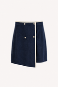 Aegean Terry Asymmetrical Skirt