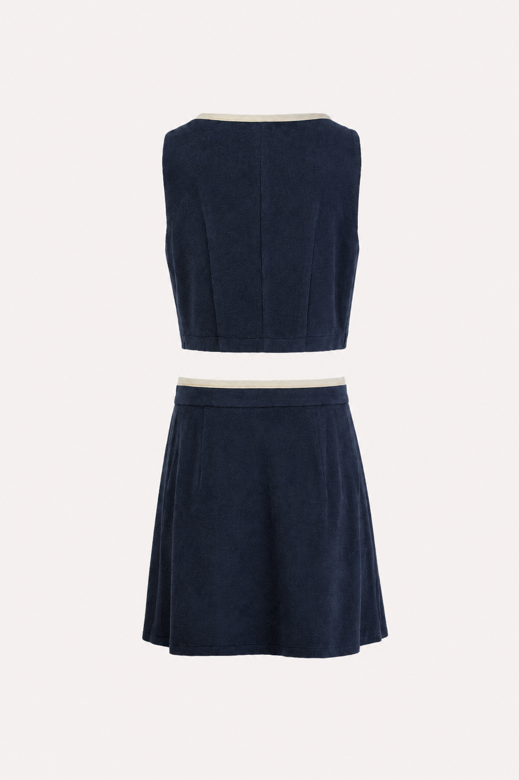 Aegean Terry Asymmetrical Skirt