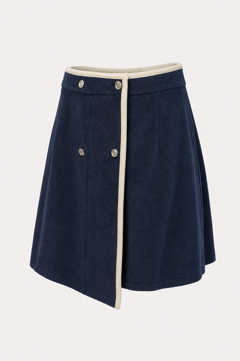 Aegean Terry Asymmetrical Skirt