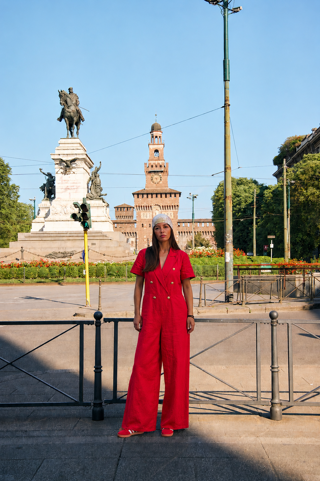Floga Linen Jumpsuit
