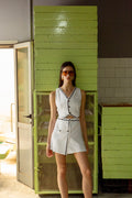 VOLAX TERRY ASYMMETRICAL SKIRT