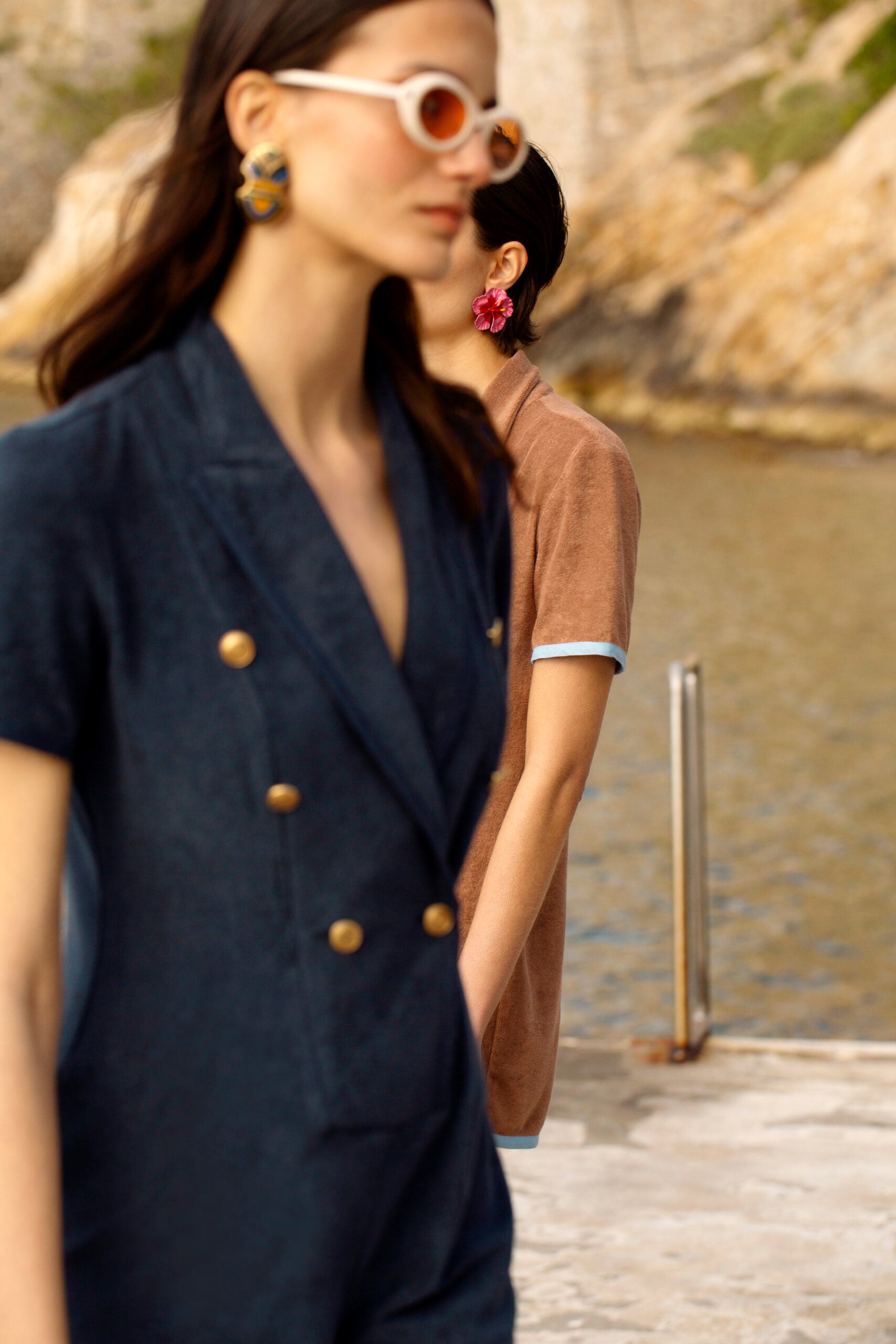 PELAGOS TERRY PLAYSUIT