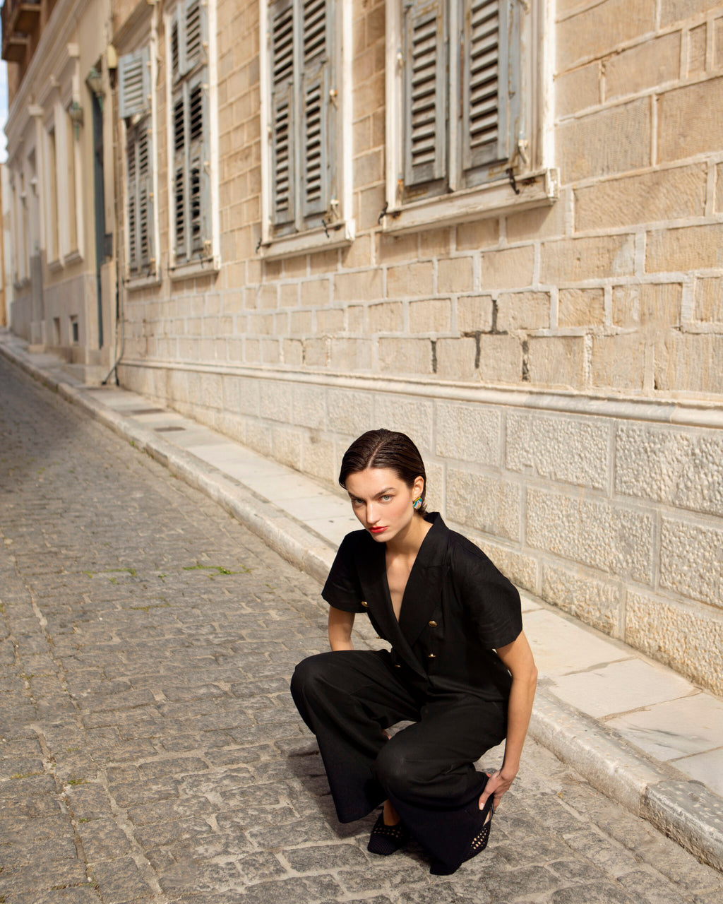 PETRA LINEN JUMPSUIT