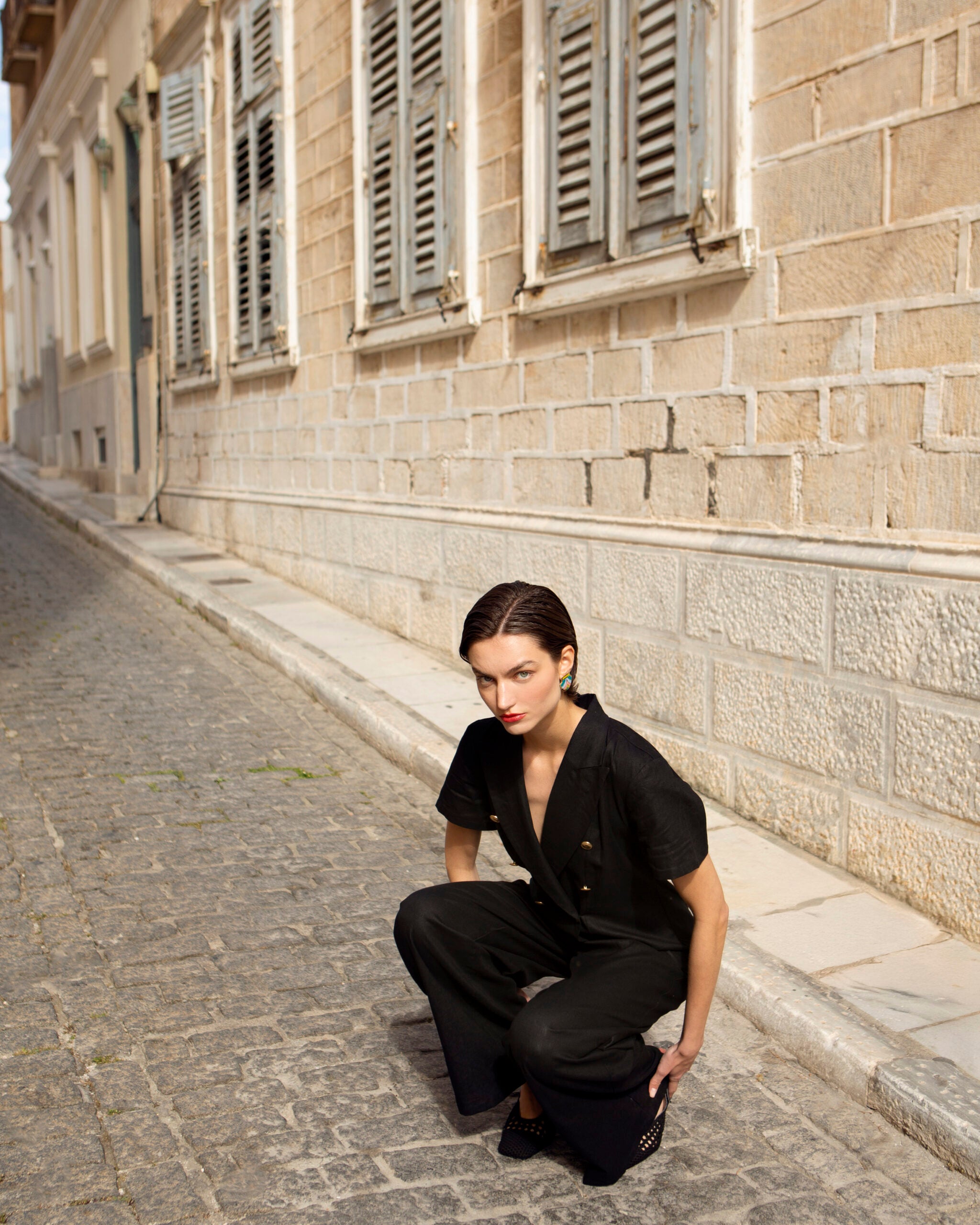 PETRA LINEN JUMPSUIT