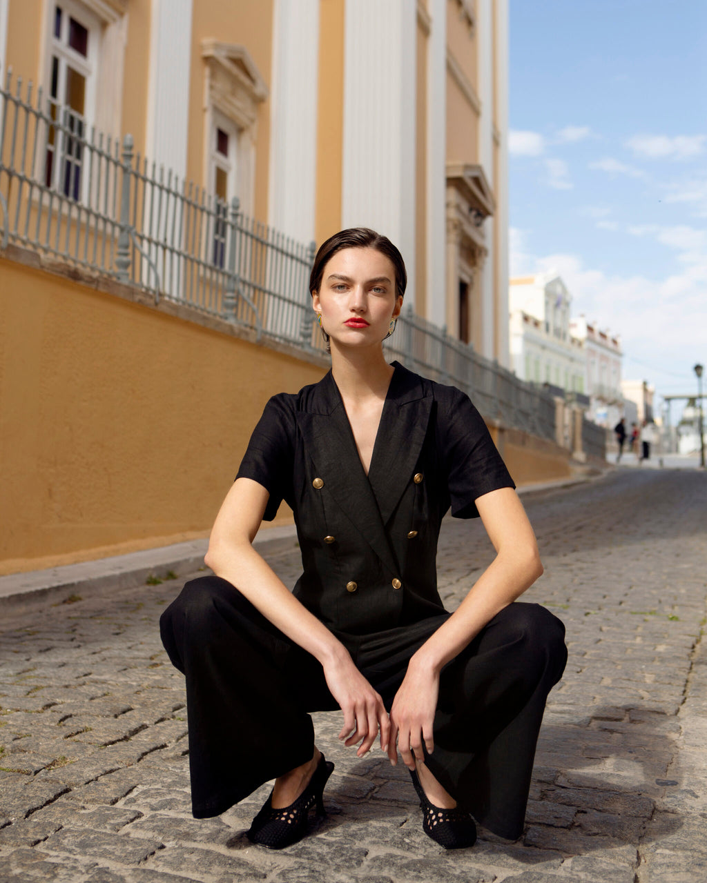 PETRA LINEN JUMPSUIT