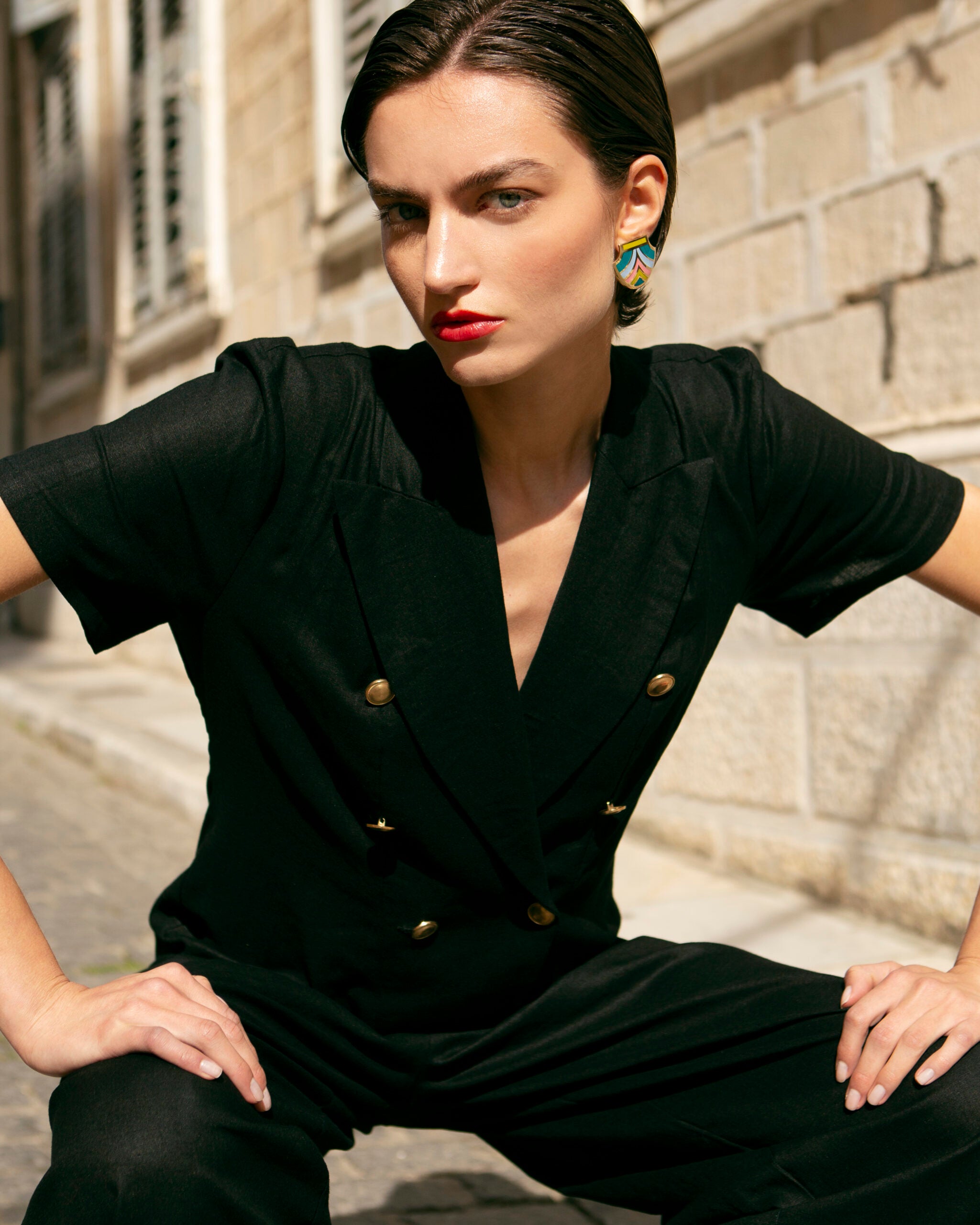 PETRA LINEN JUMPSUIT