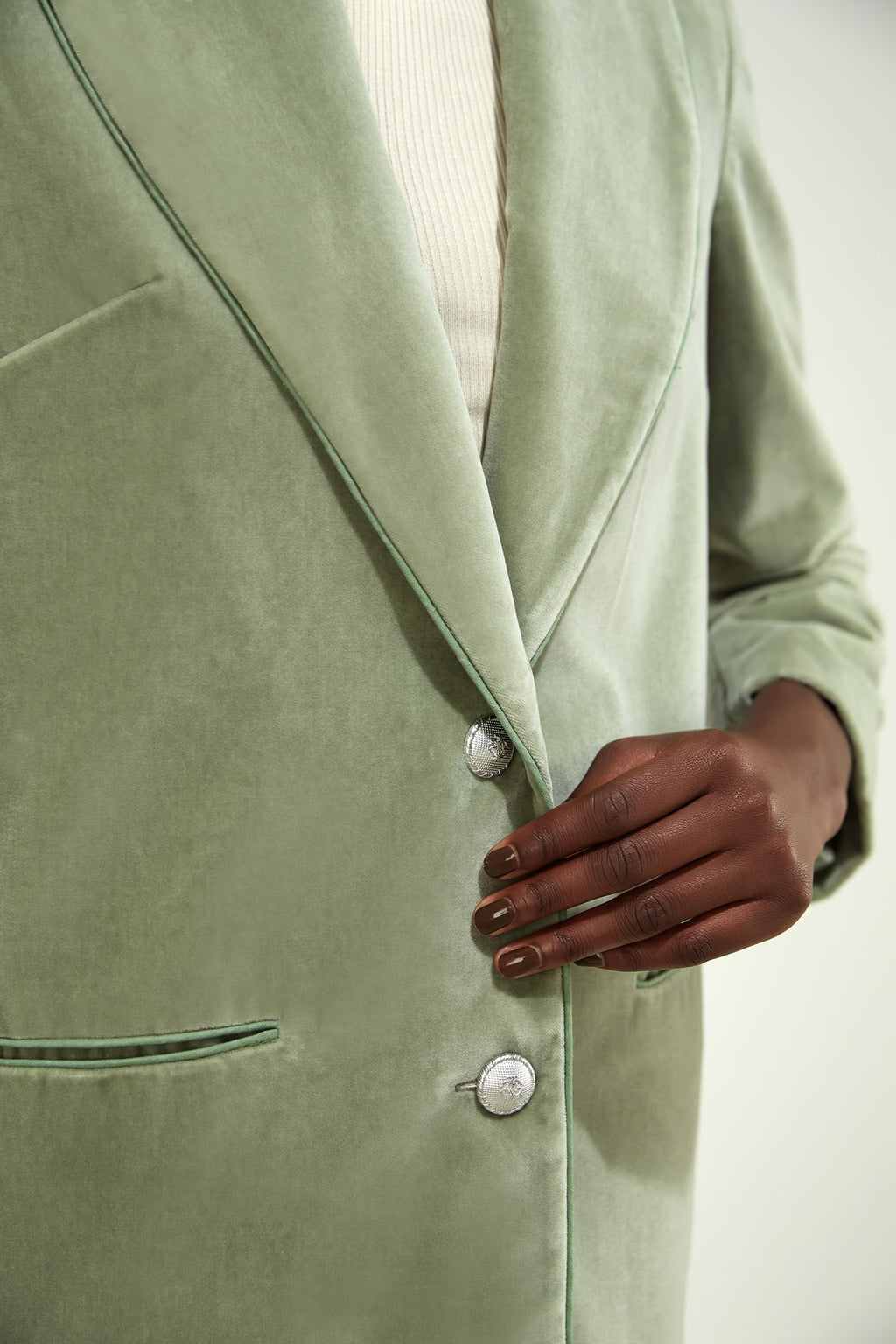 RELAXED VELVET MINT