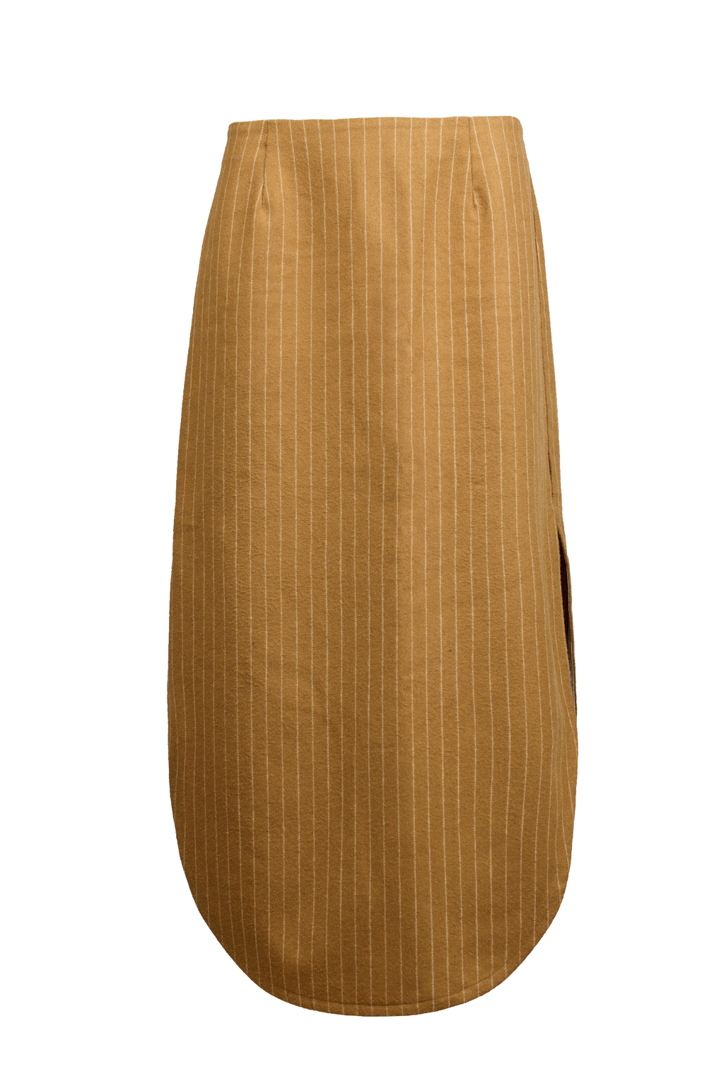 SAND STRIPED BEAVER OVAL SKIRT