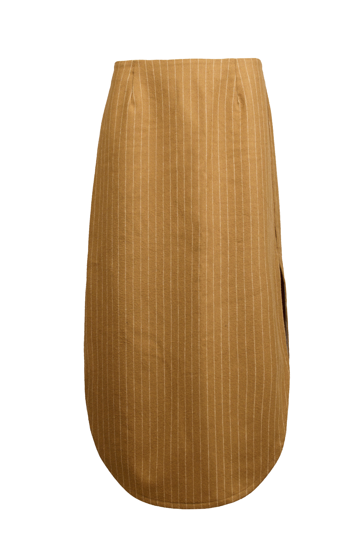 SAND STRIPED BEAVER OVAL SKIRT