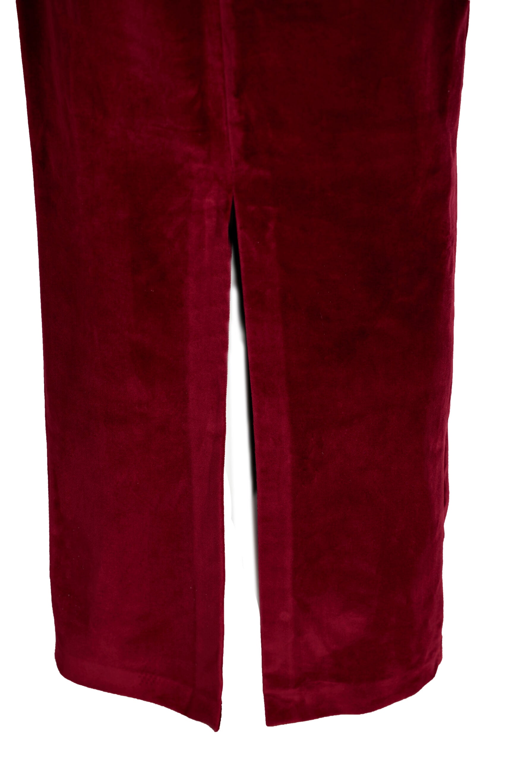 BURGUNDY VELVET NOBILITY MAXI SKIRT