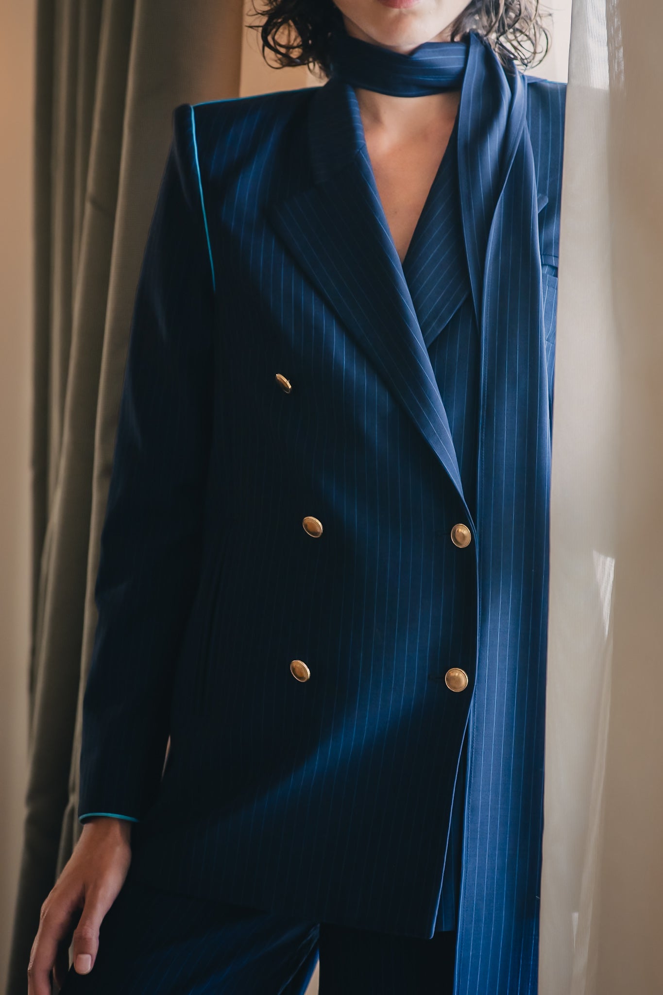 ARGO PINSTRIPE FRESCO LANA