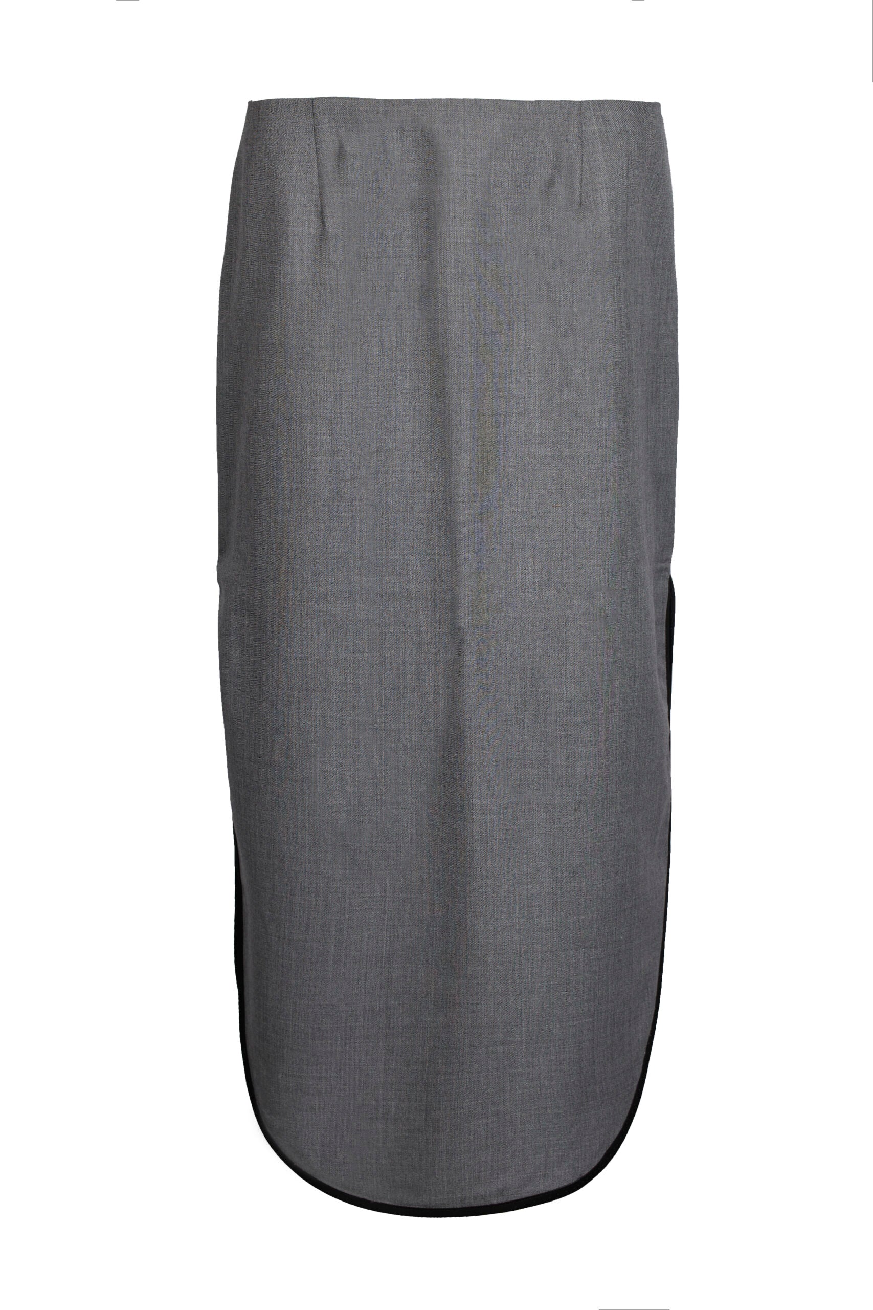 ASH OVAL WOOL SKIRT