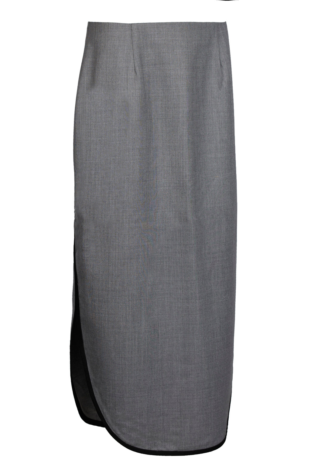 ASH OVAL WOOL SKIRT