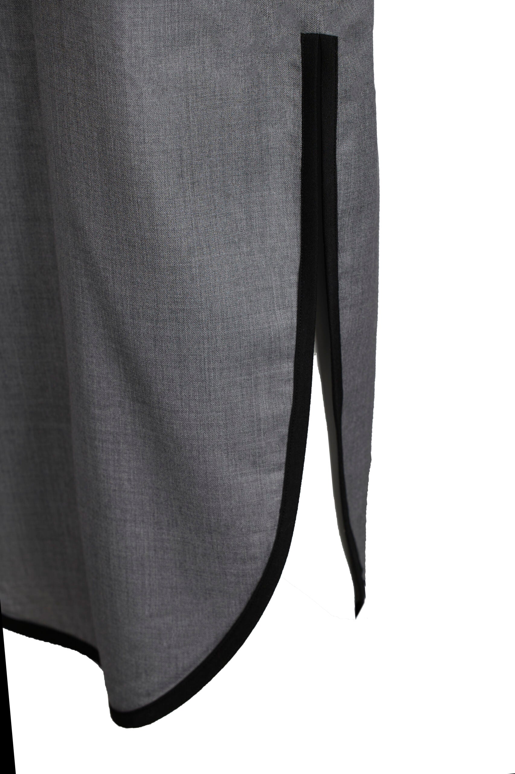 ASH OVAL WOOL SKIRT