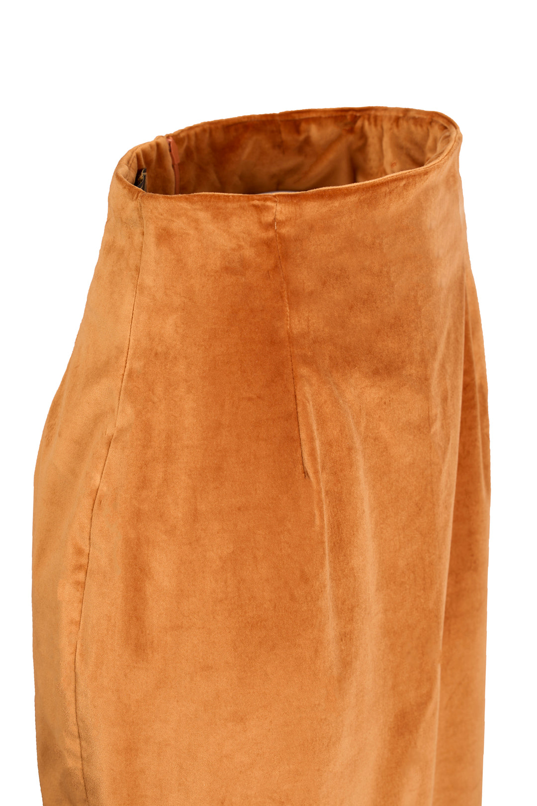 RUGGINE MAXI VELVET SKIRT