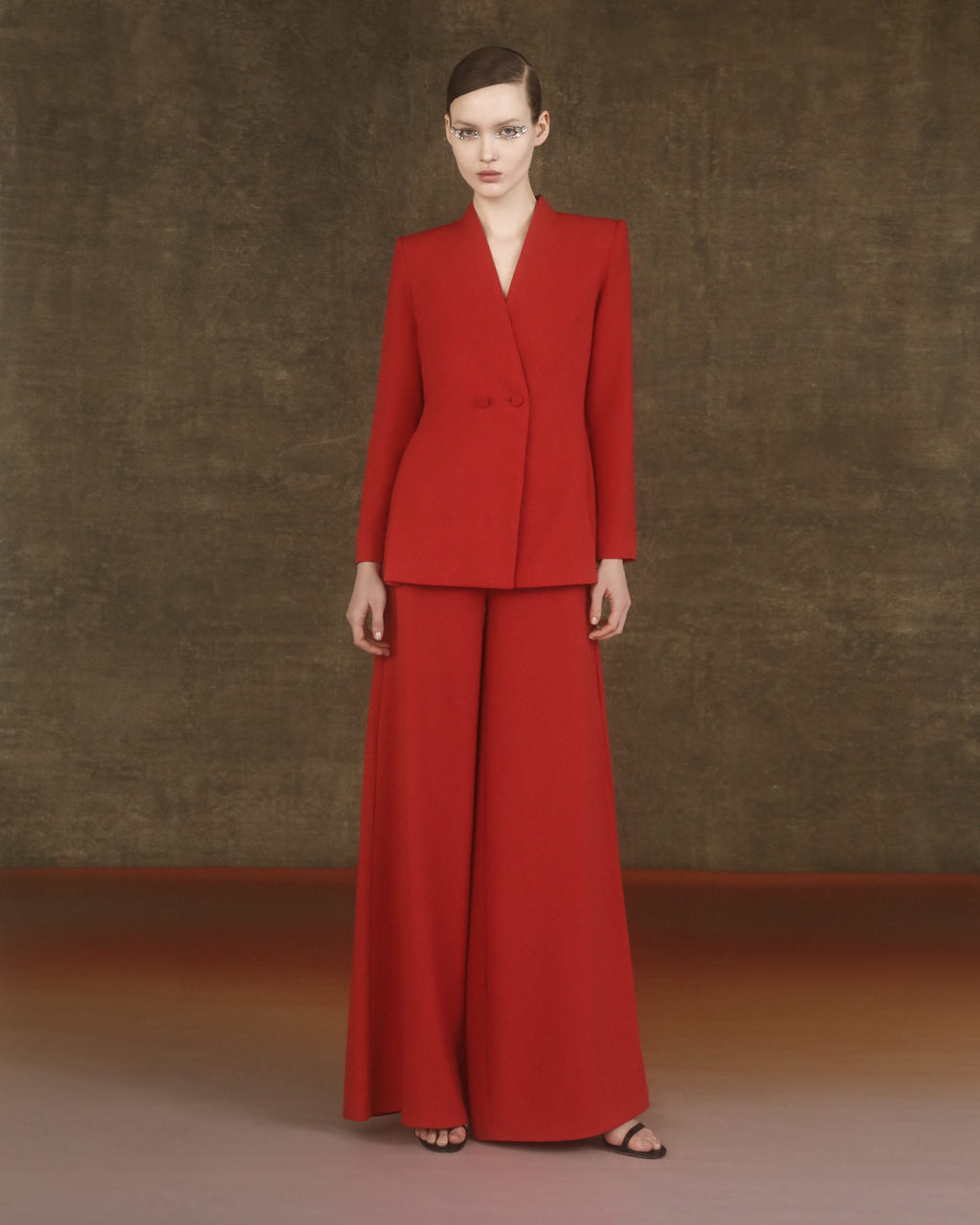 INFERNO COLLARLESS BLAZER