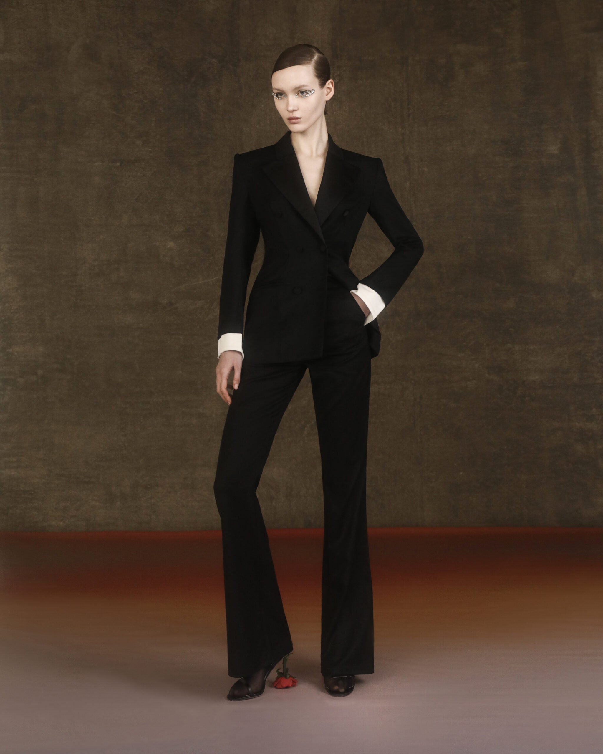 VESPER TUXEDO FLARED PANTS