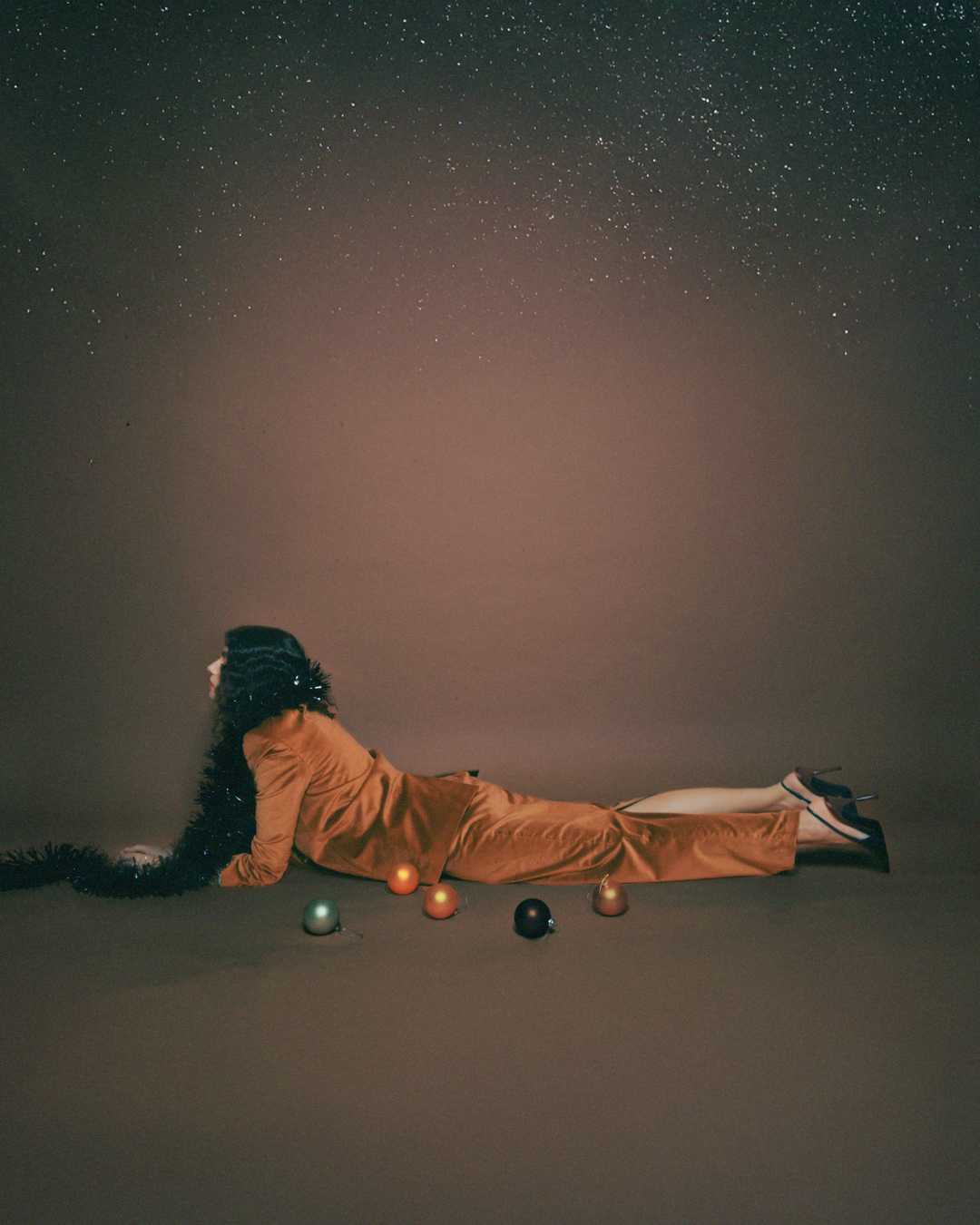 ruggine_velvet_maxi skirt